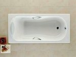 Ванна чугунная HAITI 170х80см (ручки + ножки)