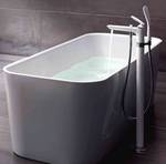 Смес BALANCE ванна напольная со скрытой частью белый/хром (525909175) &quot;РАСПРОДАЖА&quot;