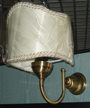 Лампа настенная бронза