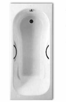 Ванна чугунная MALIBU 170х75см (ручки + ножки)