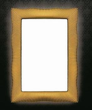 SOHO Зеркало 80х120см с подсветкой золото