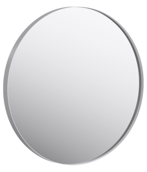 RM Зеркало круглое 60см, цвет белый