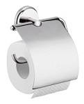 LOGIS CLASSIC держатель для туалетной бумаги с крышкой хром (41623000)