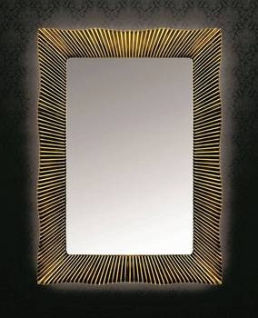 SOHO Зеркало 80х120см с подсветкой антика патина